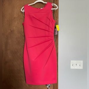 Calvin Klein stylish sunburst sheath dress